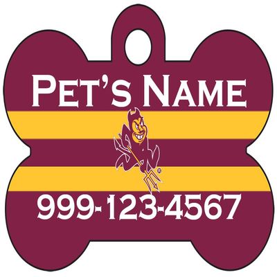 Arizona State Sun Devils Pet Id Dog Tag | Officially Licensed | Personalized for Your Pet