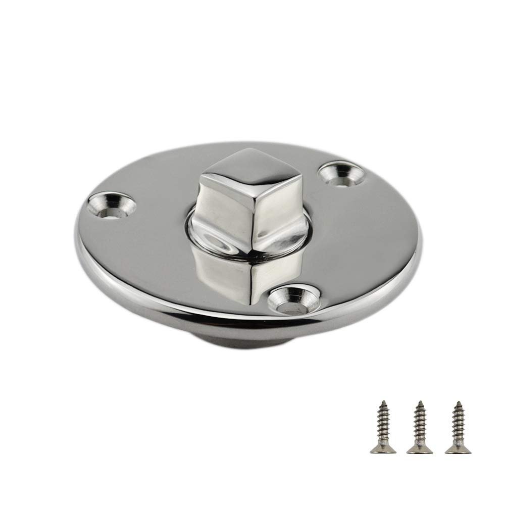 NRC&XRC One Piece of Boat Garboard Drain Plug Marine Stainless Steel W/Screws