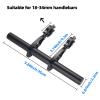 Yizhet Bike Handlebar Extension, Aluminum Alloy Bicycle Handlebar Extender Multifunction Double Bike Handlebar Bracket Extender for Holding Bicycle Speedometer, GPS, Phone Mount Holder(25cm) view 2