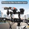 Yizhet Bike Handlebar Extension, Aluminum Alloy Bicycle Handlebar Extender Multifunction Double Bike Handlebar Bracket Extender for Holding Bicycle Speedometer, GPS, Phone Mount Holder(25cm) view 3