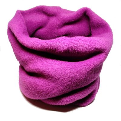 Fleece Neck Warmer Gaiter Face Scarf Mask for Cold Weather, Winter Half Face Mask Ski Snowboard for Men Women Unisex (Lila)