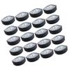 Hemoton 20Pcs Disposable Chef Hats Non Woven Paper Chef Cooking Hats Black Tall Kitchen Cook Cap Paper Chef Toques Kitchen Accessories for Home Restaurant view 1