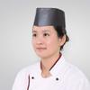 Hemoton 20Pcs Disposable Chef Hats Non Woven Paper Chef Cooking Hats Black Tall Kitchen Cook Cap Paper Chef Toques Kitchen Accessories for Home Restaurant view 2