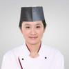 Hemoton 20Pcs Disposable Chef Hats Non Woven Paper Chef Cooking Hats Black Tall Kitchen Cook Cap Paper Chef Toques Kitchen Accessories for Home Restaurant view 3
