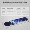 Beginner Skateboard 31" X 8" Complete Standard Skateboard With Two-Foot Concave Skateboards Equipped With A 7-Layer Maple Deck Professional Skateboard. Suitable For Teenagers Girls Boys And Beginners view 4