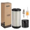 10L0L Golf Cart Tune Up Kit for EZGO TXT 2010 Up & RXV 2008 Up Gas Models with 4 Cycle Kawasaki 13.5 hp Engines Inl. Air Filter Oil Filter Fuel Filter Spark Plug, Engine Maintenance Kit for EZGO view 1