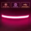 Illumifun LED Running Belt, USB Rechargeable LED Sash for Night Walking, Elastic Light Up Gear for Running Jogging Biking Camping at Night (Pink) view 2