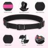 Illumifun LED Running Belt, USB Rechargeable LED Sash for Night Walking, Elastic Light Up Gear for Running Jogging Biking Camping at Night (Pink) view 3