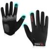 BEACE Cycling Gloves Bike Gloves Biking Gloves for Women(Colorful Night Glow) with Touch Screen-Workout Gloves Full Finger Road Gloves Mountain Bike Gloves Anti-Slip Silicone Palm view 1