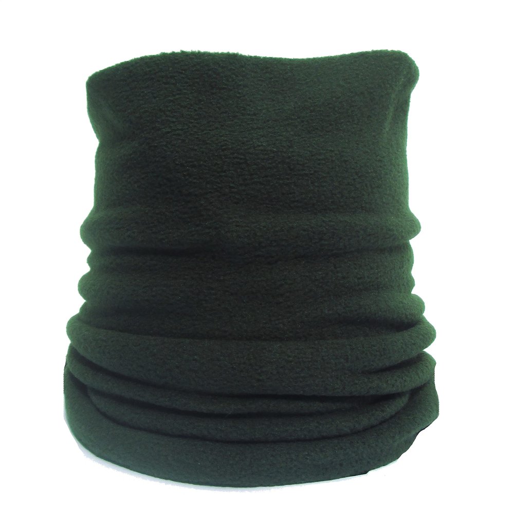 Fleece Neck Warmer Gaiter Face Scarf Mask for Cold Weather, Winter Half Face Mask Ski Snowboard for Men Women Unisex (army green)