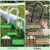 OK5STAR 16 Inch Heavy Duty Trampoline Stakes, U Shaped Rebar Ground Anchors for High Wind, 3/8" Thick Steel U Shaped Stakes for Trampoline, Tent, Canopy, Swing Set, Playground & Bounce House, 8 Pack view 4