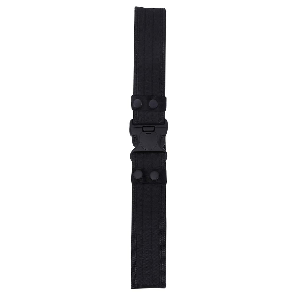 KESYOO 1pc Men's Canvas Belt Plastic Design Lightweight and Quick Dry for Outdoor Activities and Casual Wear Black