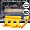 Arinda Bicycle Front Fork Clamp Aluminum Alloy Bike Rack Frame Fixing Clip Used On Small Trucks Cars Convenient view 2