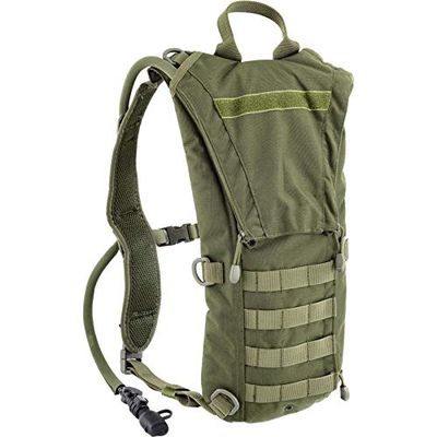 DEFCON 5 Hydration System Hydro Back Bag 3 Liters V-Cut Green OUTAC OT-JW002 OD