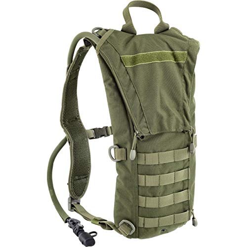 DEFCON 5 Hydration System Hydro Back Bag 3 Liters V-Cut Green OUTAC OT-JW002 OD