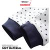 Chamie Unisex Newborn Baby Cotton 4-Pack Pants Embroidery Pringting Casual Leggings 0-24 Months for Boys and Girls Darkblue view 3