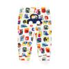 Chamie Unisex Newborn Baby Cotton 3-Pack Pants Embroidery Pringting Casual Leggings 0-24 Months for Boys and Girls view 3