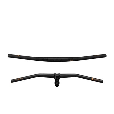SQlab Unisex - Adult 311 FL-X MTB Bicycle Handlebar Black 12 Low