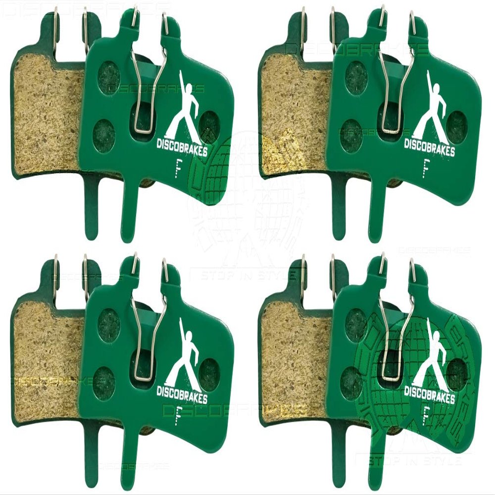 DiscoBrakes 4 Pairs Copper Free Pads for Hayes HFX 9 Disc Brake Mag HMX MX1 HMX-2 HFX9 Hayes9, MTB
