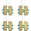 DiscoBrakes 4 Pairs Copper Free Pads for Hayes HFX 9 Disc Brake Mag HMX MX1 HMX-2 HFX9 Hayes9, MTB view 2