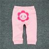 Chamie Unisex Newborn Baby Cotton 3-Pack Pants Embroidery Pringting Casual Leggings for Boys and Girls view 2