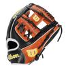 Wilson Sporting Goods 2021 A2000 1975 11.75" Infield Baseball Glove - Right Hand Throw, Black/Copper view 3
