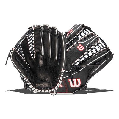 Wilson Sporting Goods 2021 A2000 Spin Control OT7 12.75" Outfield Baseball Glove - Right Hand Throw,Black/Grey