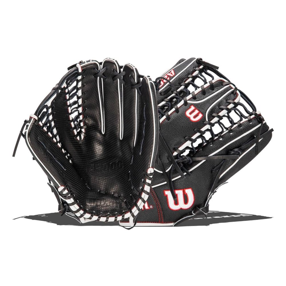 Wilson Sporting Goods 2021 A2000 Spin Control OT7 12.75" Outfield Baseball Glove - Right Hand Throw,Black/Grey