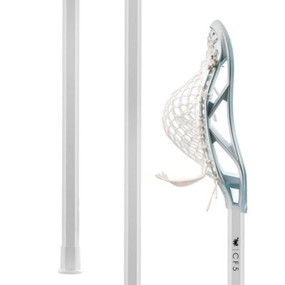 ECD Lacrosse - Rebel Defense CF5 Elite Setup - White/White