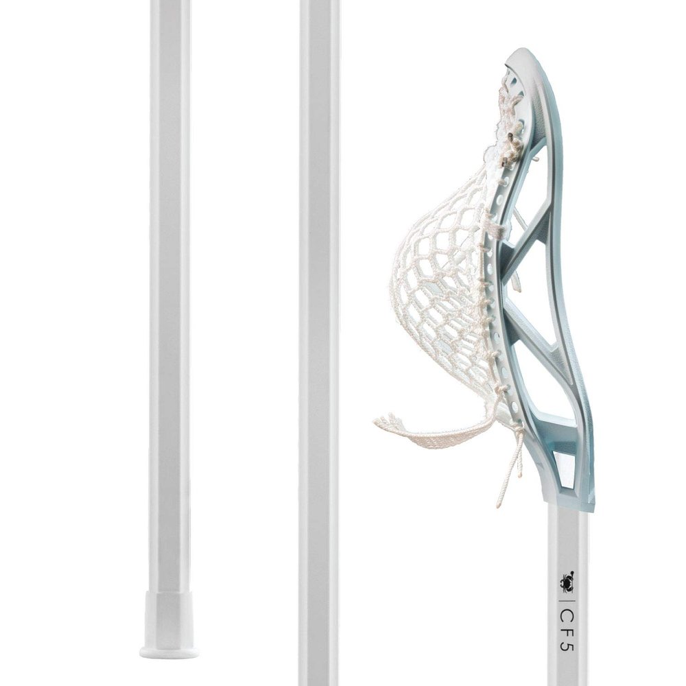 ECD Lacrosse - Rebel Defense CF5 Elite Setup - White/White