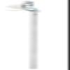 ECD Lacrosse - Rebel Defense CF5 Elite Setup - White/White view 2