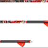 Carbon Express D-Stroyer MX Hunter 350 6PK Fletched Arrows, Red, Camo, One Size (51148) view 1