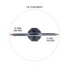 Elite Series 2 Blade 100 gr. Broadhead, 3PK view 3
