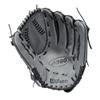 Wilson 2021 A360 SP13 13" Slowpitch Softball Glove - Right Hand Throw, Black/Grey view 3