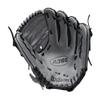 Wilson 2021 A360 12" Utility Baseball Glove - Black/Grey, Left Hand Throw view 2