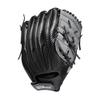 Wilson 2021 A360 12" Utility Baseball Glove - Black/Grey, Left Hand Throw view 4