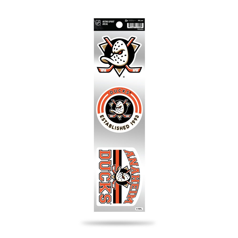 Rico Industries RSS8701: Maple Leafs 3-Piece Retro Spirit Decals