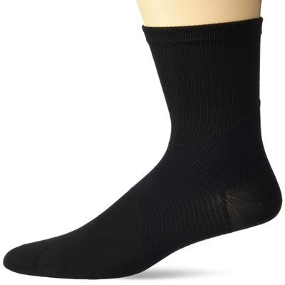 Vitalsox unisex adult Fitted Compression Pairs Silver Drystat Socks, Black, Small US