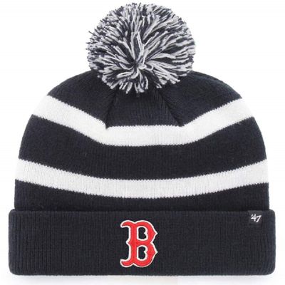47 Mens Boston Red Sox Breakaway Cuff Knit Beanie (Navy)