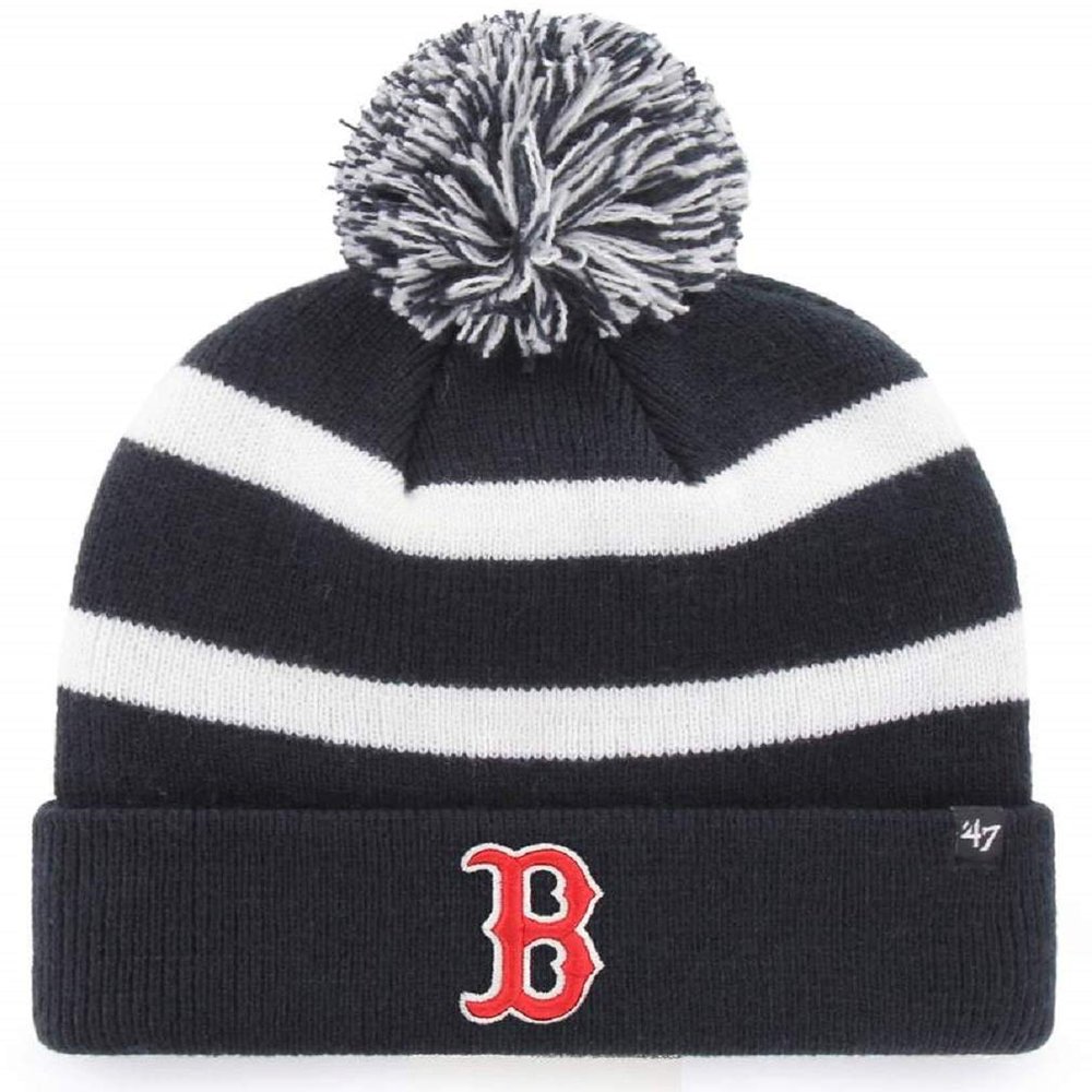 47 Mens Boston Red Sox Breakaway Cuff Knit Beanie (Navy)