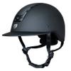 TIPPERARY EQUESTRIAN Horse Riding Helmet - Royal Wide Brim - English Style Protective Horseback Riding Apparel - Safety Helmet with Cooling Ventilation - Matte Black - Matte Black - Black Gloss - L view 1