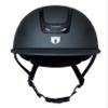 TIPPERARY EQUESTRIAN Horse Riding Helmet - Royal Wide Brim - English Style Protective Horseback Riding Apparel - Safety Helmet with Cooling Ventilation - Matte Black - Matte Black - Black Gloss - L view 2