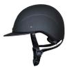 TIPPERARY EQUESTRIAN Horse Riding Helmet - Royal Wide Brim - English Style Protective Horseback Riding Apparel - Safety Helmet with Cooling Ventilation - Matte Black - Matte Black - Black Gloss - L view 3