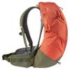 Deuter AC Lite 23 | Lightweight Hiking Backpack Ergonomical Straps | Hydration Compatible, Ventilated Back and Rain Cover - Paprika-Khaki view 3
