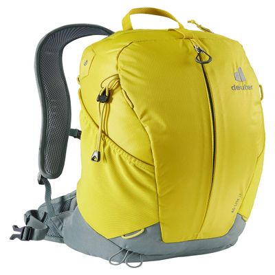 Deuter AC Lite 17 | Hiking Backpack with Lightweight Steel Frame and Ergonomical Straps | Hydration Compatible, Ventilated Back and Rain Cover for Day - Greencurry-Teal