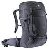 Deuter Futura Air Trek 45 + 10 SL Women's Hiking Backpack - Black-Graphite view 1