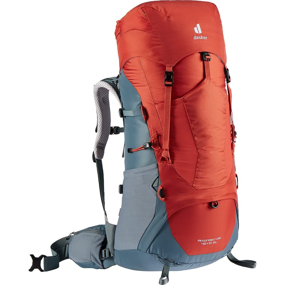 DEUTER Women's Aircontact Lite 45+10 SL Trekking Backpack, Peppers Teal, 55 L