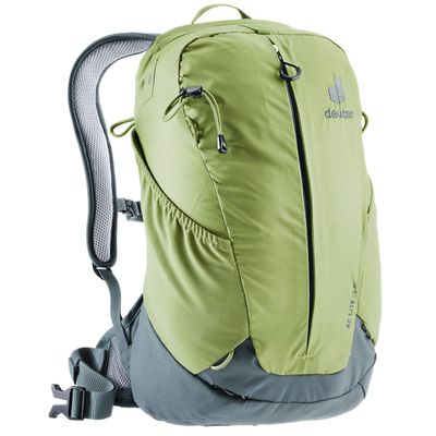 Deuter AC Lite 15 SL Women's 15 Liter Backpack with Lightweight Steel Frame and Ergonomical Straps | Hydration Compatible, Ventilated Back and Rain Cover for Day - Pistachio-Teal