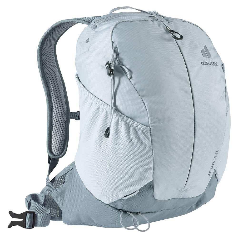 Deuter AC Lite 15 SL Women's 15 Liter Backpack with Lightweight Steel Frame and Ergonomical Straps | Hydration Compatible, Ventilated Back and Rain Cover for Day - Tin-Shale