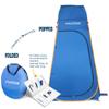 Alpcour Portable Pop Up Tent  Privacy Tent for Portable Toilet, Shower and Changing Room for Camping and Outdoors  Spacious, Extra Tall and Waterproof with Utility Accessories - Sturdy and Easy Fold view 3